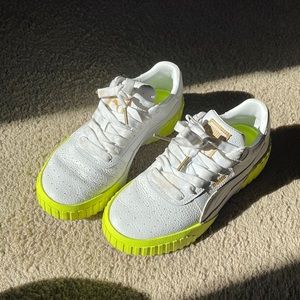 Neon Puma Sneakers